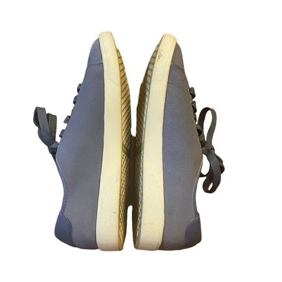 Vionic Brinley Water Resistant Suede Sneakers Blue Size 7
