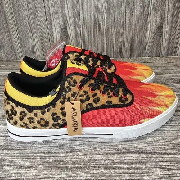 Vlado Spectro 3 Flame Colorway Shoes Sneakers - Men's Size 7.5 - NWT