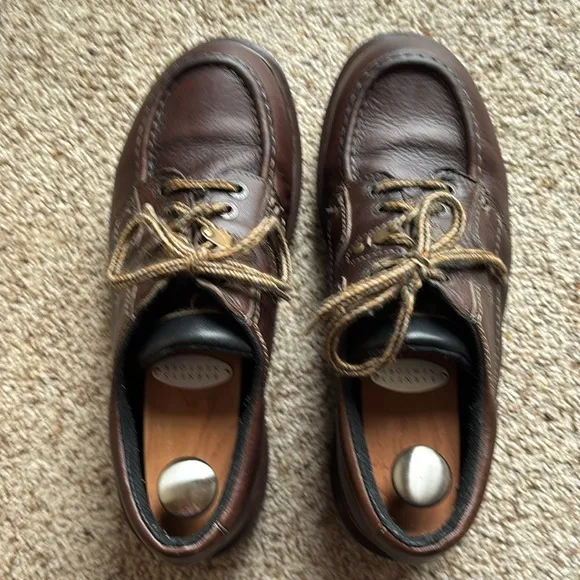 VTG Dr. Martens Doc England 8457 Moc Toe Chunky Sole Shoes Punk Grunge Y2K 90’s