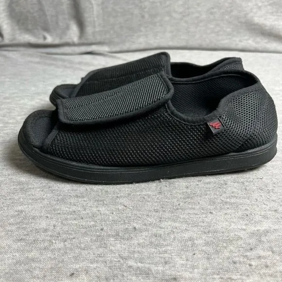 W&amp;LESVAGO Women's Open Toe Wide Diabetic Edema Shoes,House Slippers Size 7.5