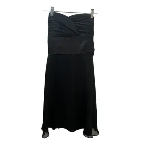 White House Black Market Black Classic Fit &amp; Flare Dress Size 0
