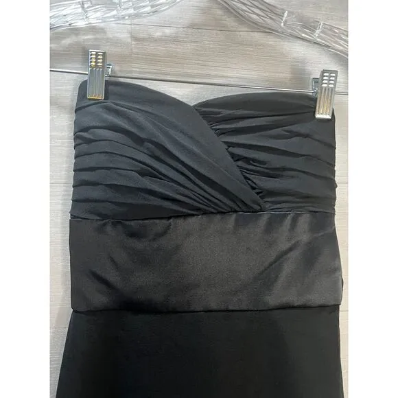 White House Black Market Black Classic Fit &amp; Flare Dress Size 0