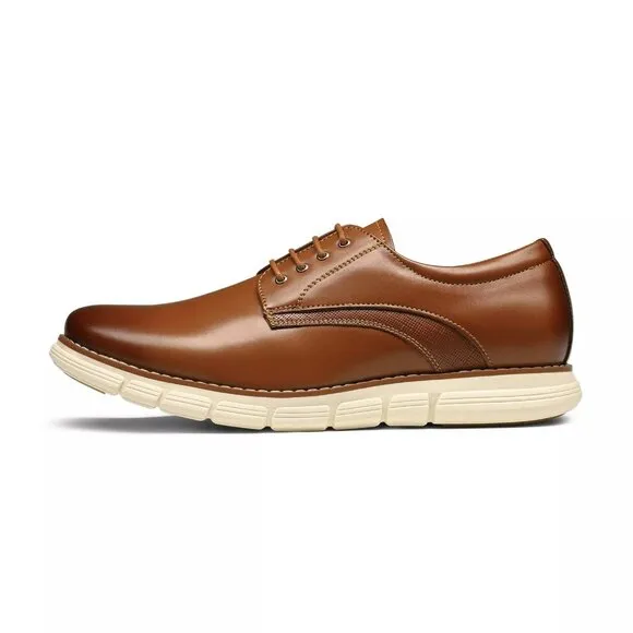 Wide Size 6.5-15, Men's Lightweight Oxford Sneakers Casual Dress Shoes