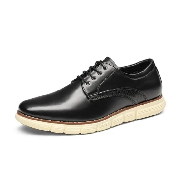 Wide Size 6.5-15, Men's Lightweight Oxford Sneakers Casual Dress Shoes