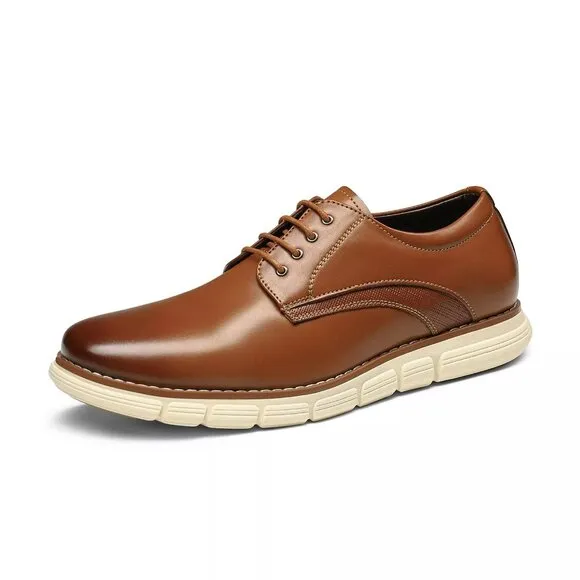 Wide Size 6.5-15, Men's Lightweight Oxford Sneakers Casual Dress Shoes