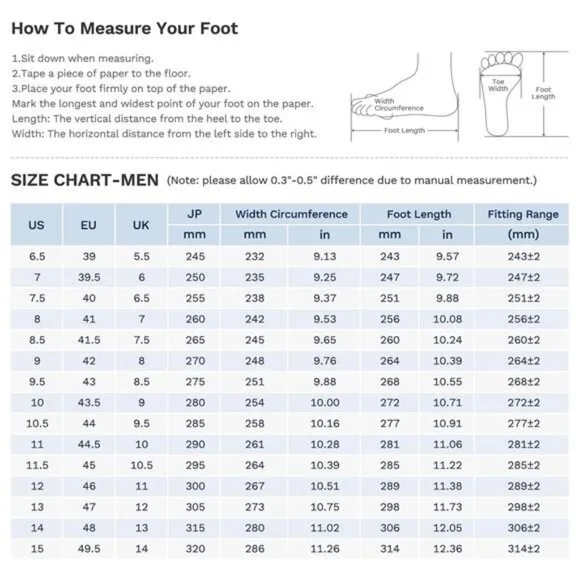 Wide Size 6.5-15, Men's Lightweight Oxford Sneakers Casual Dress Shoes