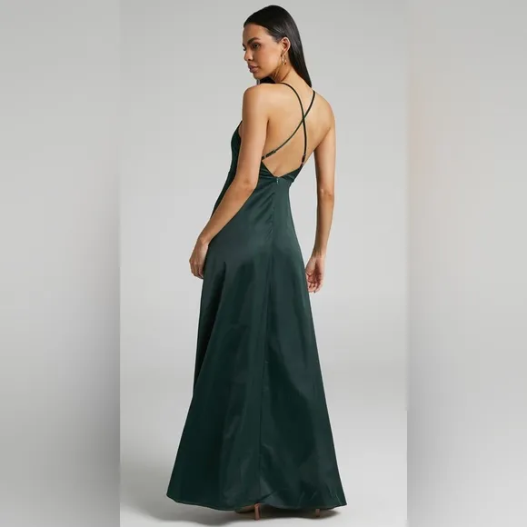 WILL IT BE US DRESS IN EMERALD