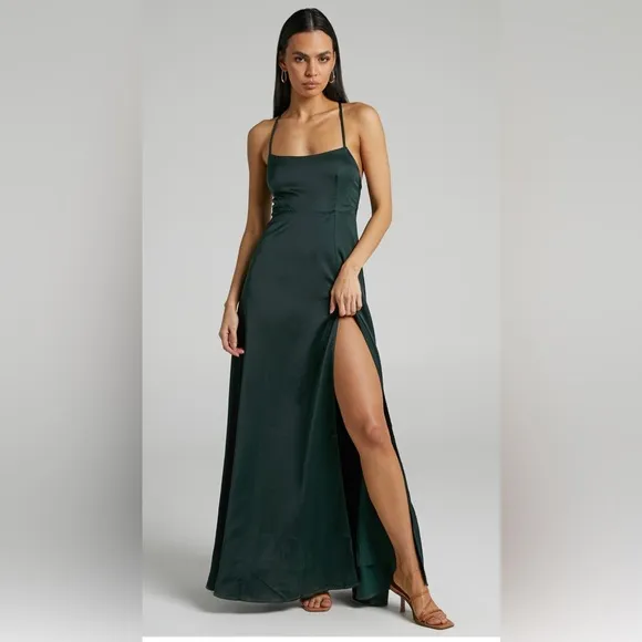 WILL IT BE US DRESS IN EMERALD