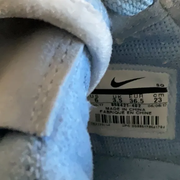 WMNS AIR FORCE 1 UPSTEPELEVATED EXCELLENCE EUC December Sky