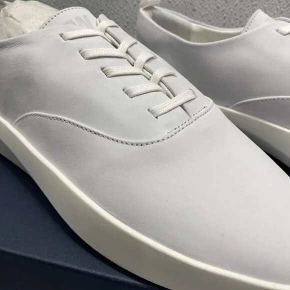 Wolf &amp; Shepherd Cruise Lace-Up Sneakers – Men’s Size 7.5 – White – Open Box
