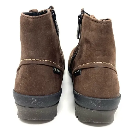 WOLKY ZION WATERPROOF Leather BOOTIE Brown