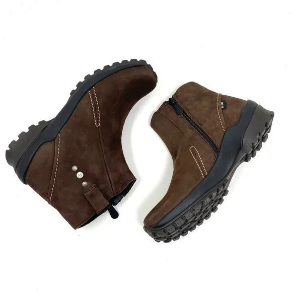 WOLKY ZION WATERPROOF Leather BOOTIE Brown