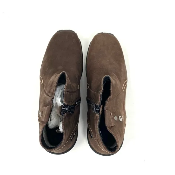 WOLKY ZION WATERPROOF Leather BOOTIE Brown