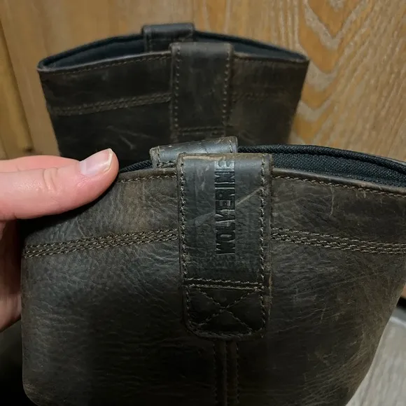 Wolverine Brown Leather Mid-Calf Boots