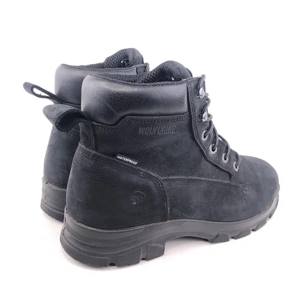 Wolverine Chainhand Waterproof Leather 6&quot; Work Boots 12M