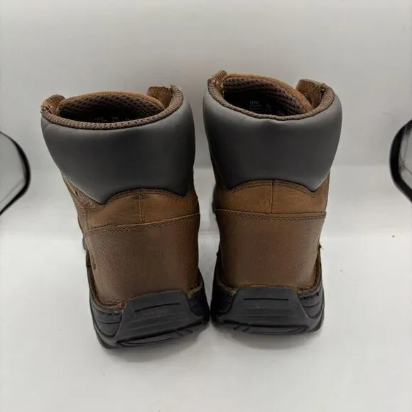 Wolverine Durbin Waterproof Steel Toe 6&quot; W05483 Mens Brown Work Boots Sz 11.5 M