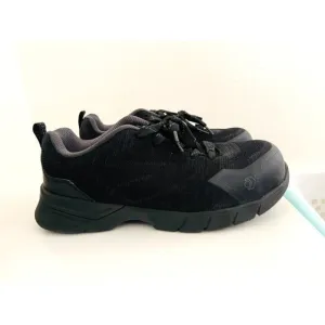 Wolverine Fletcher All Black Safety Toe Slip Resistant Mans Sz 7.5 W10578