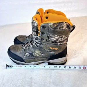 Wolverine Men's 600 Gram Camo Hunting Boots Size 12 EW 3M Thinsulate W20494 Wide