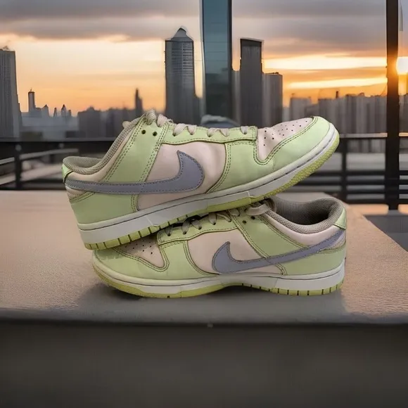 Woman's Size 9.5 Nike Dunk Low &quot;Lime Ice&quot; or  Men's Sz 8