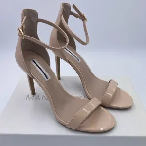 Woman’s saks fifth avenue patent sandals size 36.5