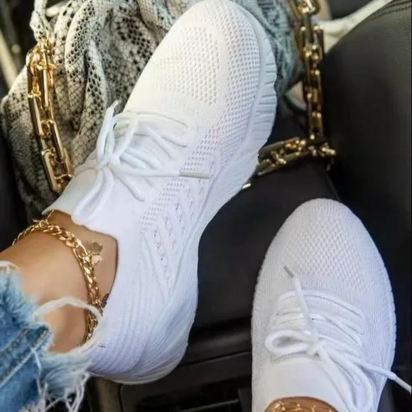 Women Running Sneakers Comfortable Walking Gym Fashion Casual Trainer Shoes