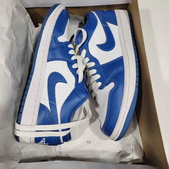 Women's Air Jordan low Size 6W Marina Blue 2022 DC0774-114 GREAT CONDITION