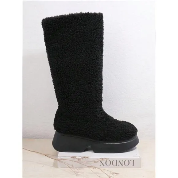 Women's Autumn/Winter Fashionable Faux  Mid-Calf Boots