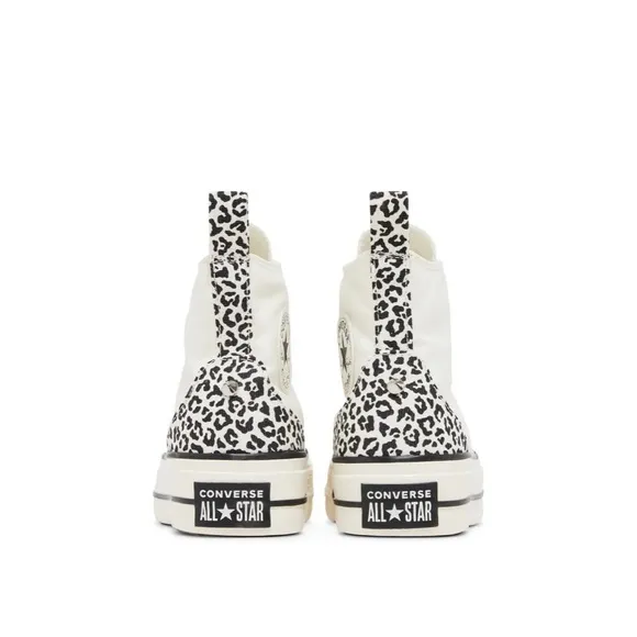 Womens Chuck Taylor All Star Lift Platform High Top 'Animalier' Leopard print