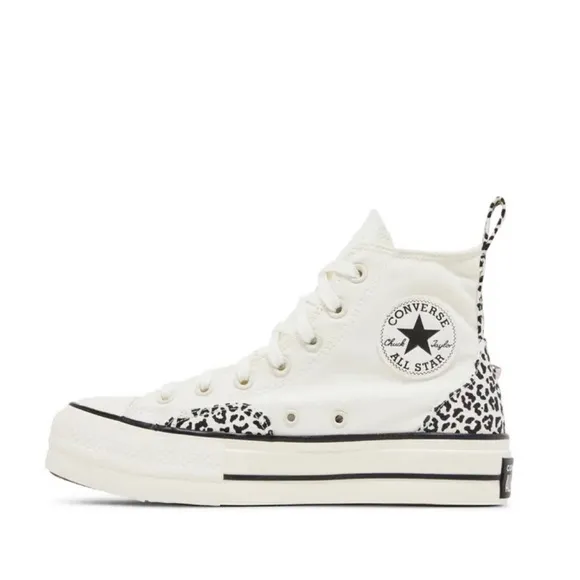 Womens Chuck Taylor All Star Lift Platform High Top 'Animalier' Leopard print