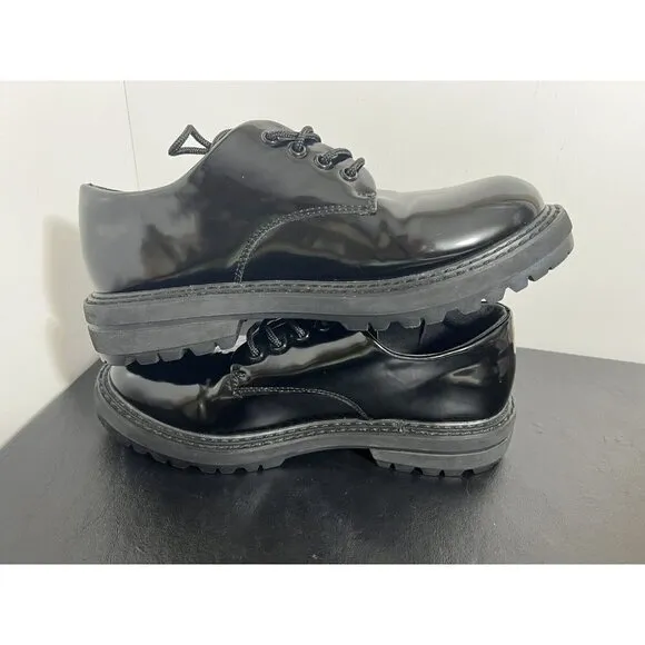 Womens Dunes Patent Leather Black Size 11 Shoes