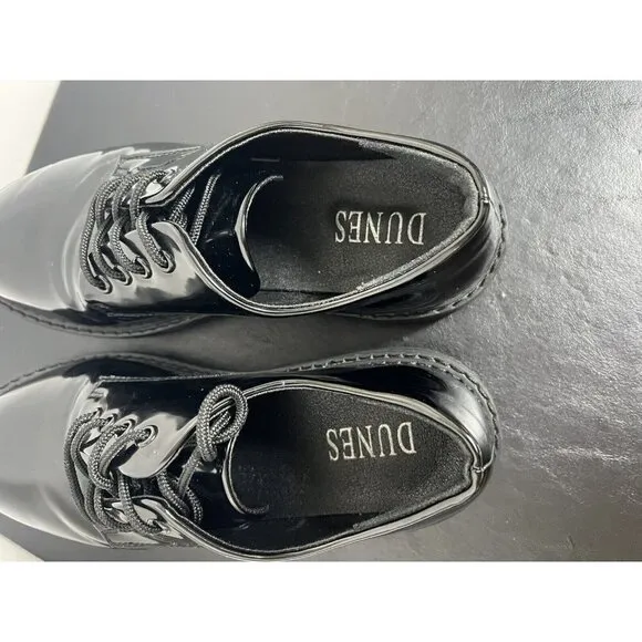 Womens Dunes Patent Leather Black Size 11 Shoes