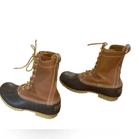 Women’s L.L. Bean, waterproof duck boots, size 9 wide GUC