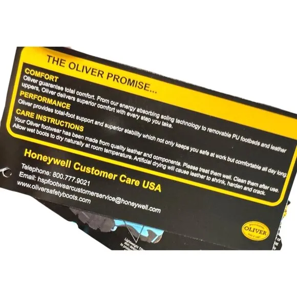 Women's Oliver FIXIT Series by Honeywell Composite Toe 8 Work‎ Shoes -NIB