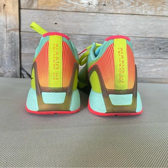 Womens Reebok Nano XI Crossfit Training Gym Shoes Size 11 Green GZ8948
