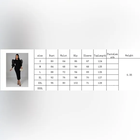 Women's Sexy Mesh Ruffle Long Sleeve Bodycon Dress Round Neck Slim Fit