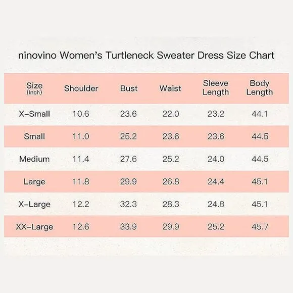 Women's Turtleneck Ribbed Knit Long Sleeve Slim Fit Sweater Dress Apricot-141