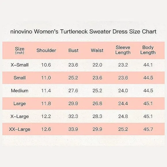 Women's Turtleneck Ribbed Knit Long Sleeve Slim Fit Sweater Dress Tangerine-141