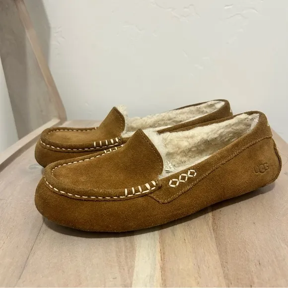 Women's UGG W Ansley Slippers Chestnut Size 7