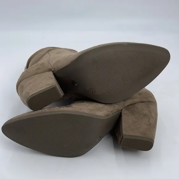 Worthington Udelle Porchini Mid Calf Suede Boots