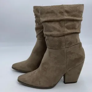 Worthington Udelle Porchini Mid Calf Suede Boots