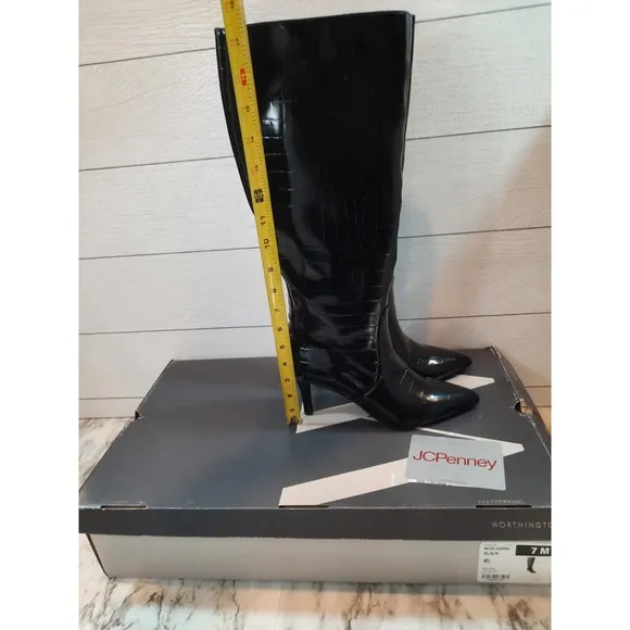 Worthingtons Womens Doria Stiletto Heel Dress Boot