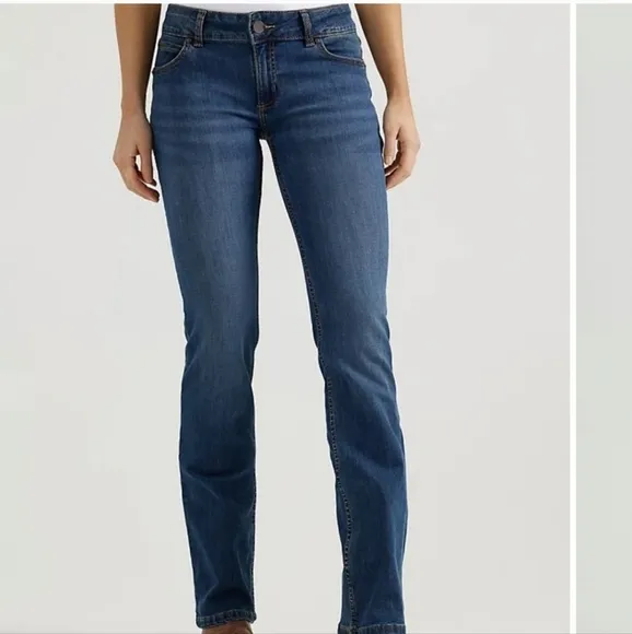 Wranglers WOMENs MID-RISE BOOTCUT JEANs size 28/5x36 brand new‎