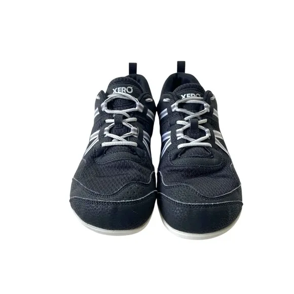 XERO 'Prio' Mens Shoes Running Barefoot Athletic Gym Black Lightweight Size 10