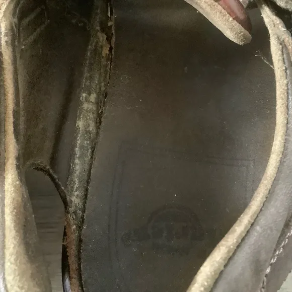 Y2k Dr. Martens brown pebbled leather sandals air wair fisherman shoes size 11