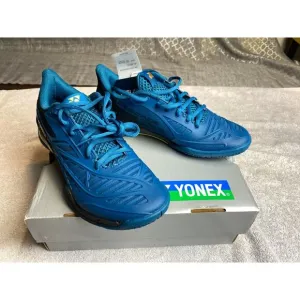 Yonex Cascade Drive Shoes Mens 7 Womens 8.5 Teal Athletic Badminton Y2K Retro
