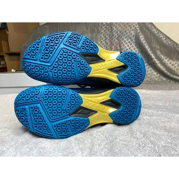 Yonex Cascade Drive Shoes Mens 7 Womens 8.5 Teal Athletic Badminton Y2K Retro