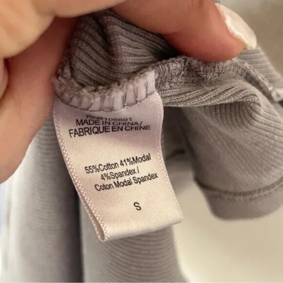 Young, Fabulous &amp; Broke Dax Dress - Grey Wash- Size Small