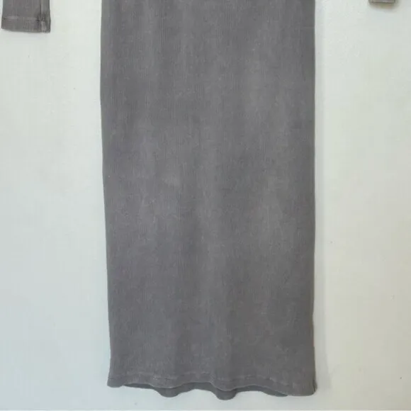Young, Fabulous &amp; Broke Dax Dress - Grey Wash- Size Small