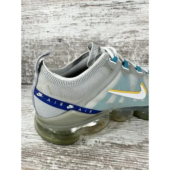 Youth Nike Air Vapormax 2019 Wolf Gray Sneakers Sz 6.5Y Athletic Gym
