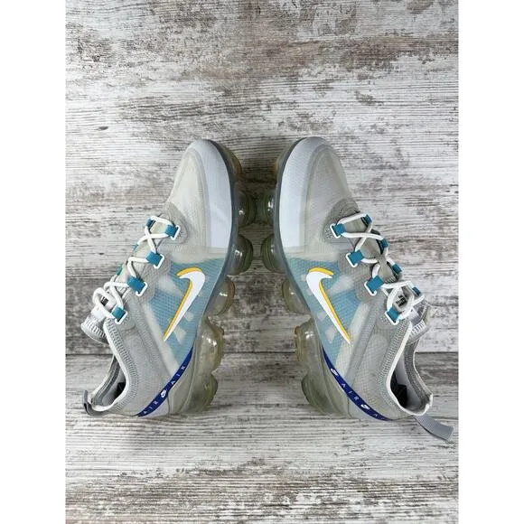 Youth Nike Air Vapormax 2019 Wolf Gray Sneakers Sz 6.5Y Athletic Gym